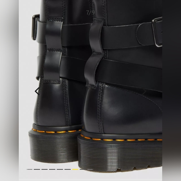 Dr Marten Genuine Leather Harness Boots sz 7 - Picture 7 of 14
